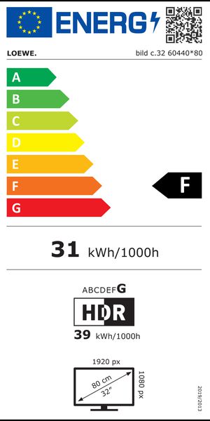 Energy label 6LO-60440D80