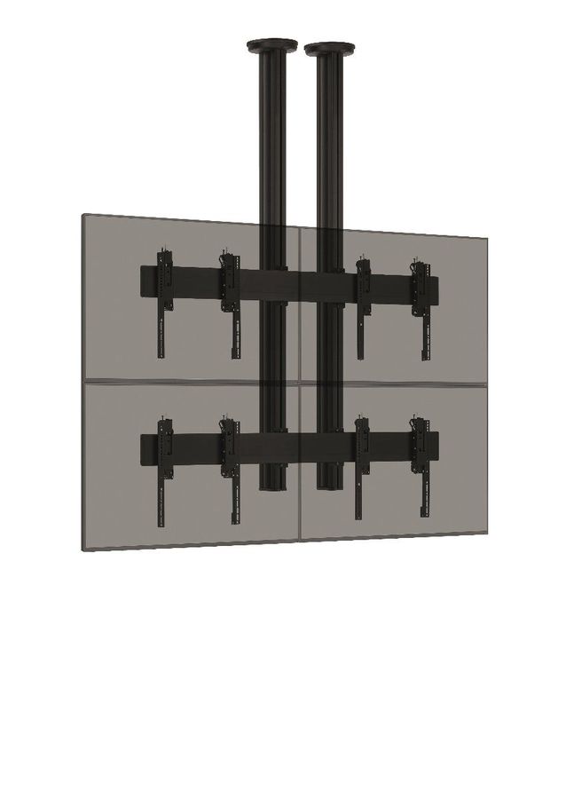 Vogel's Pro Ceiling Mount Bundle - Display, 2x2, <55, 200cm, black