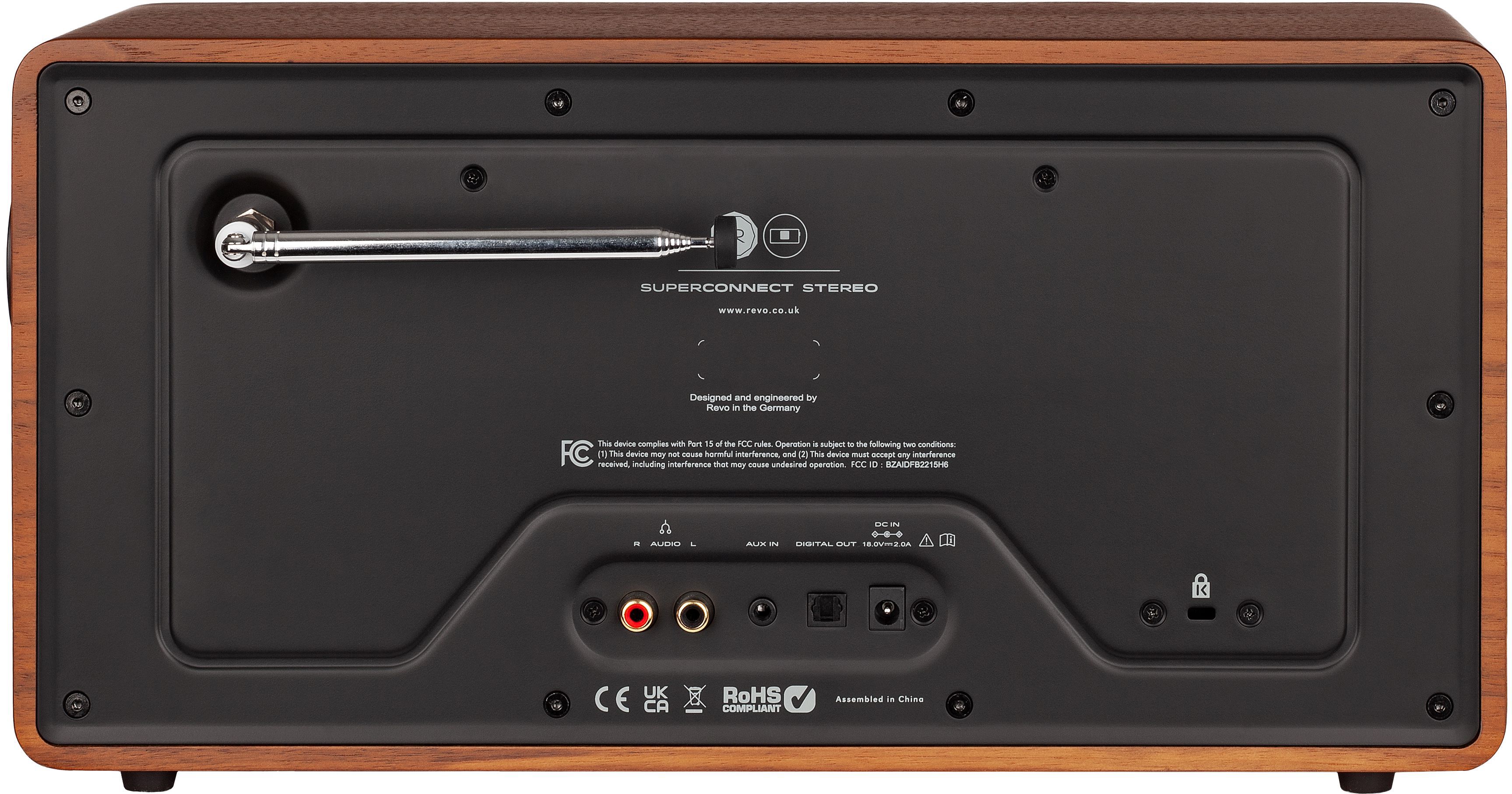 Revo Superconnect Stereo walnuss schwarz