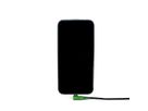 HUNE Ladekabel 90° TypeC-Lightning 1.2m - Forest green