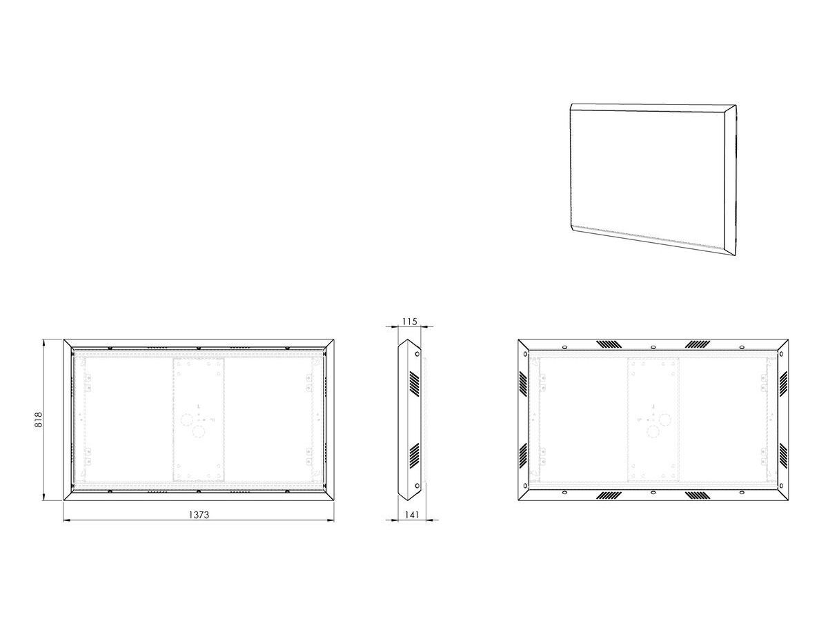 Vogel's Pro Outdoor Frame - for LG 55XE4F