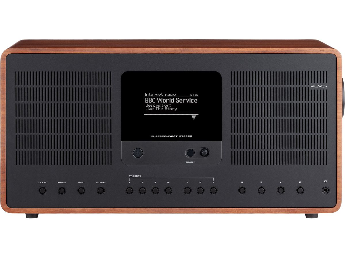 Revo Superconnect Stereo walnuss schwarz