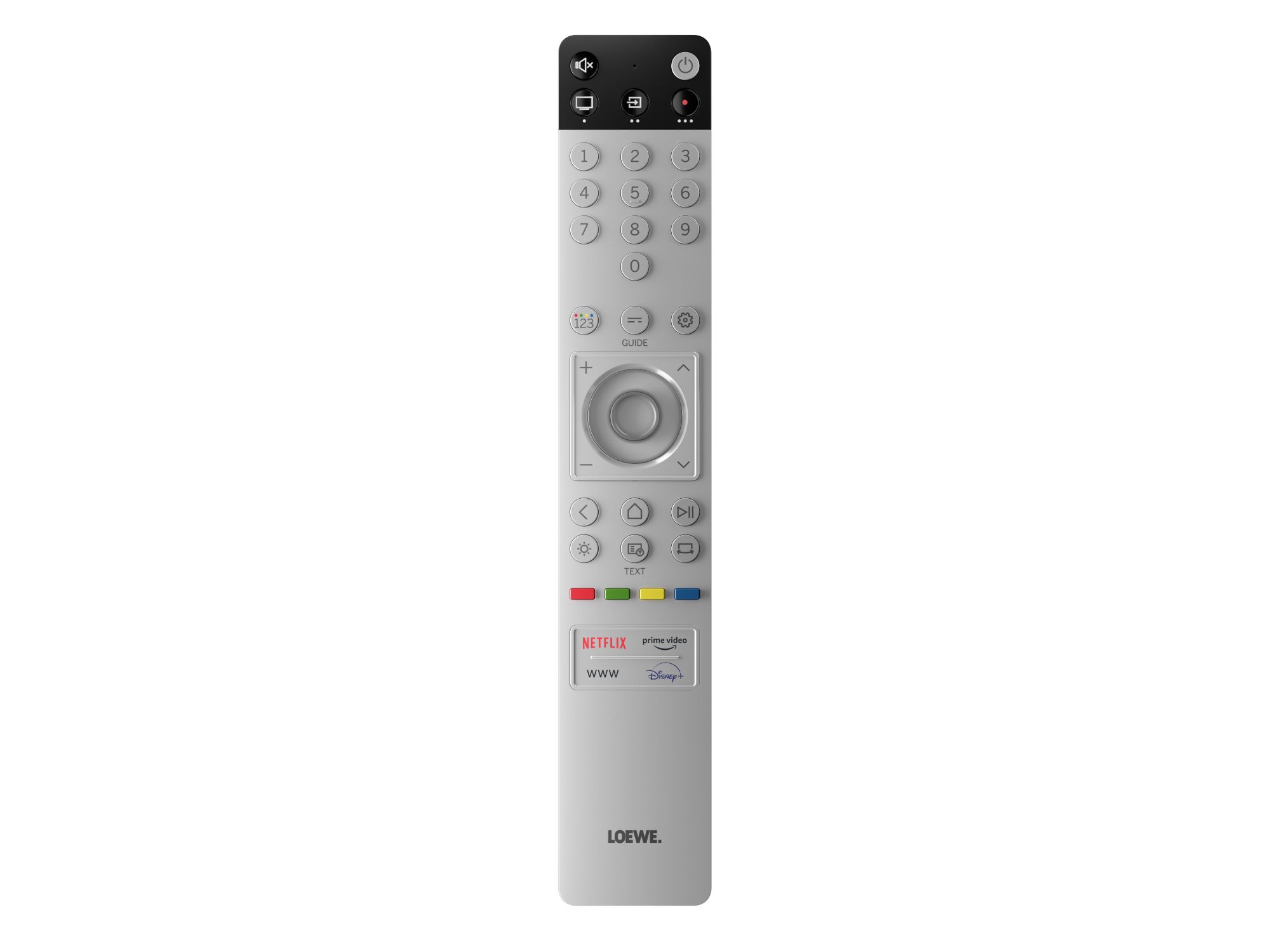 Loewe Remote stellar Alu Telion AG