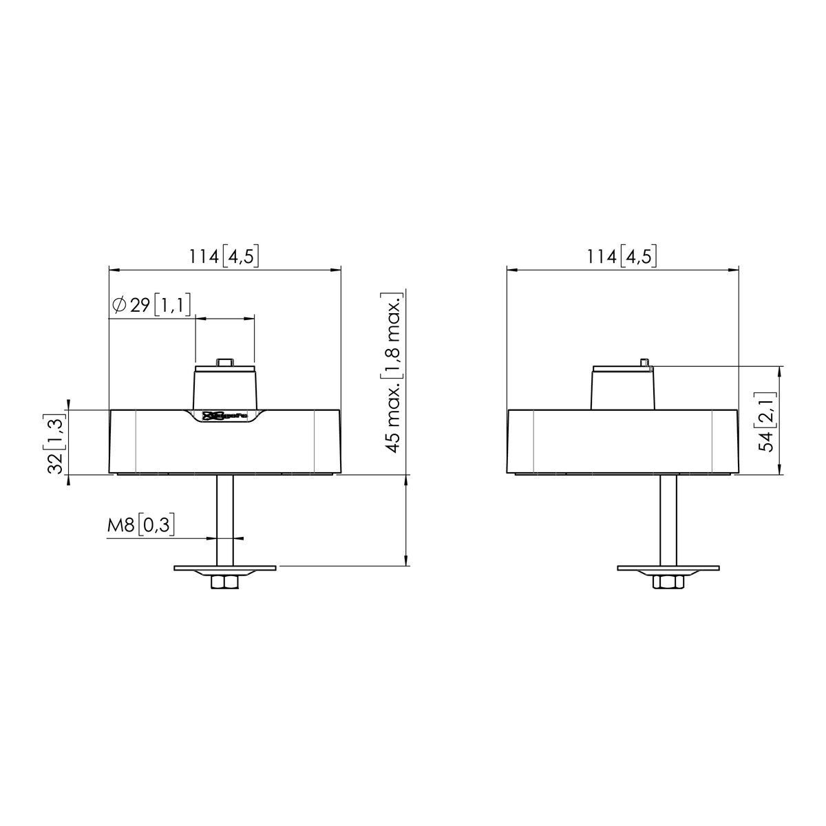Vogel's Pro Base with Pivot Component - MOMO Motion and Motion Plus, black