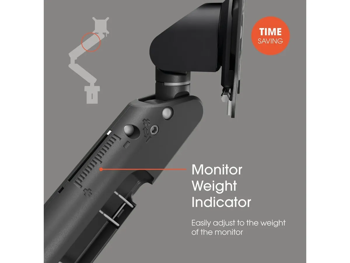 Vogel's Pro 2x Monitor mount Motion, - table, ergonomic, 2x10kg, black