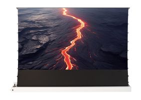 celexon UST Homecinema Plus 130" weiss - 130 Zoll Bodenscheren Leinwand