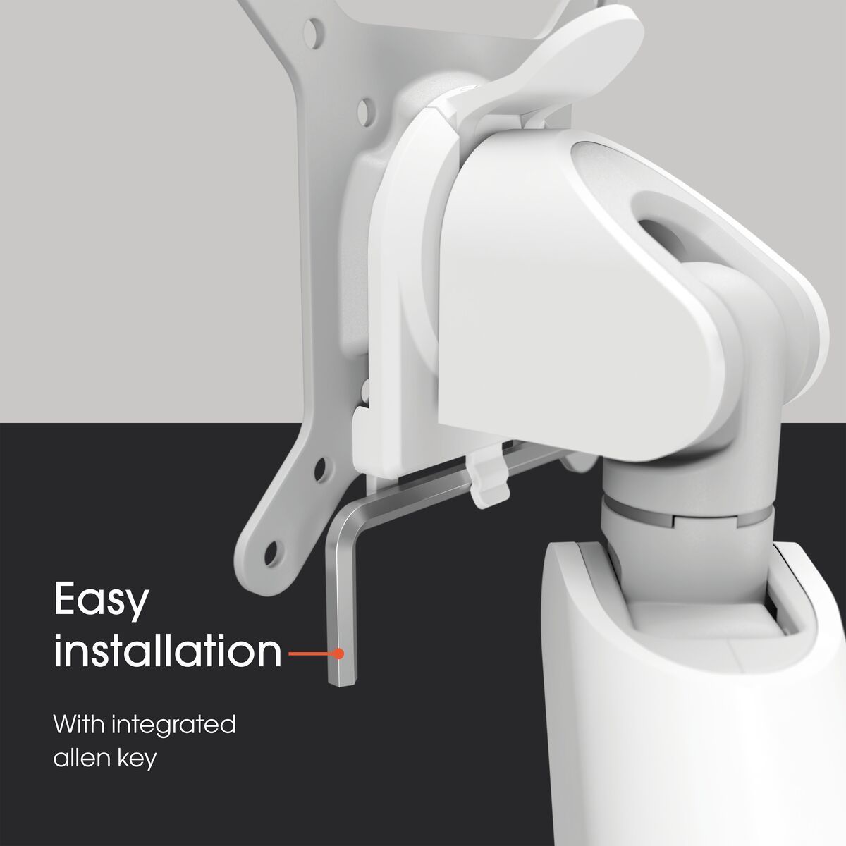 Vogel's Pro Monitor mount Motion, - table, height-adjustable, 20kg, white
