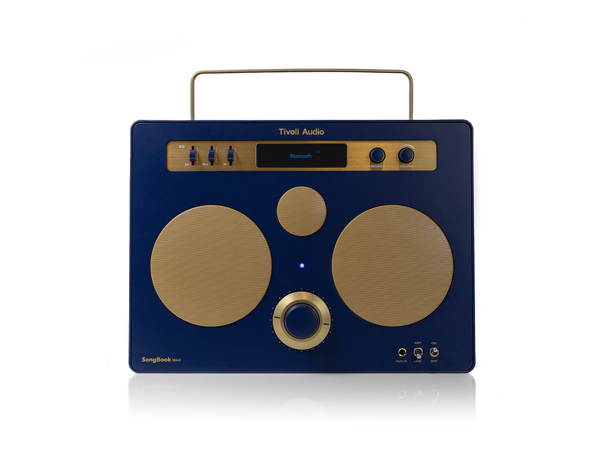 Tivoli SongBook Max blau/gold