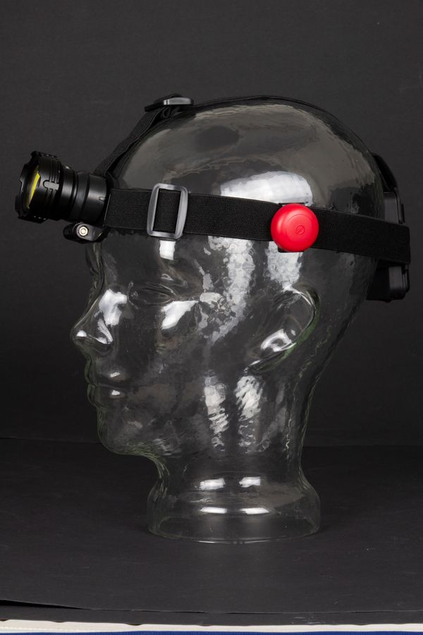 MAXIMUS LED Headlamp M-HDL-004-DU - 5W+3W 450lm 3xAAA Powered by Duracell