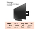 Vogel's Soundbar Halterung - Bose, Sonos, universal, 7kg, schwarz