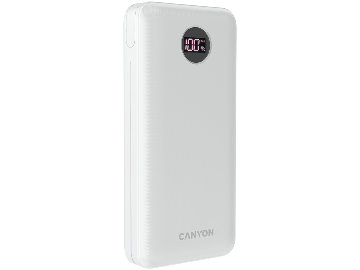 Canyon Powerbank 20000mAh blanc