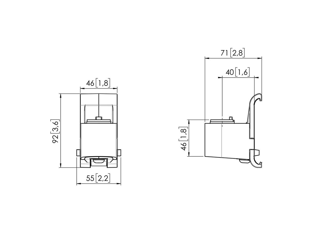 Vogel's Pro Adapter für Profil - MOMO Motion und Motion Plus, weiss