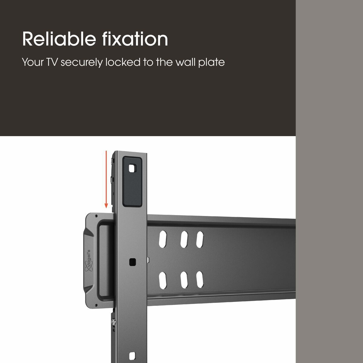 Vogel's TV-Wandhalterung - ELITE, flach, 32-77", 75kg