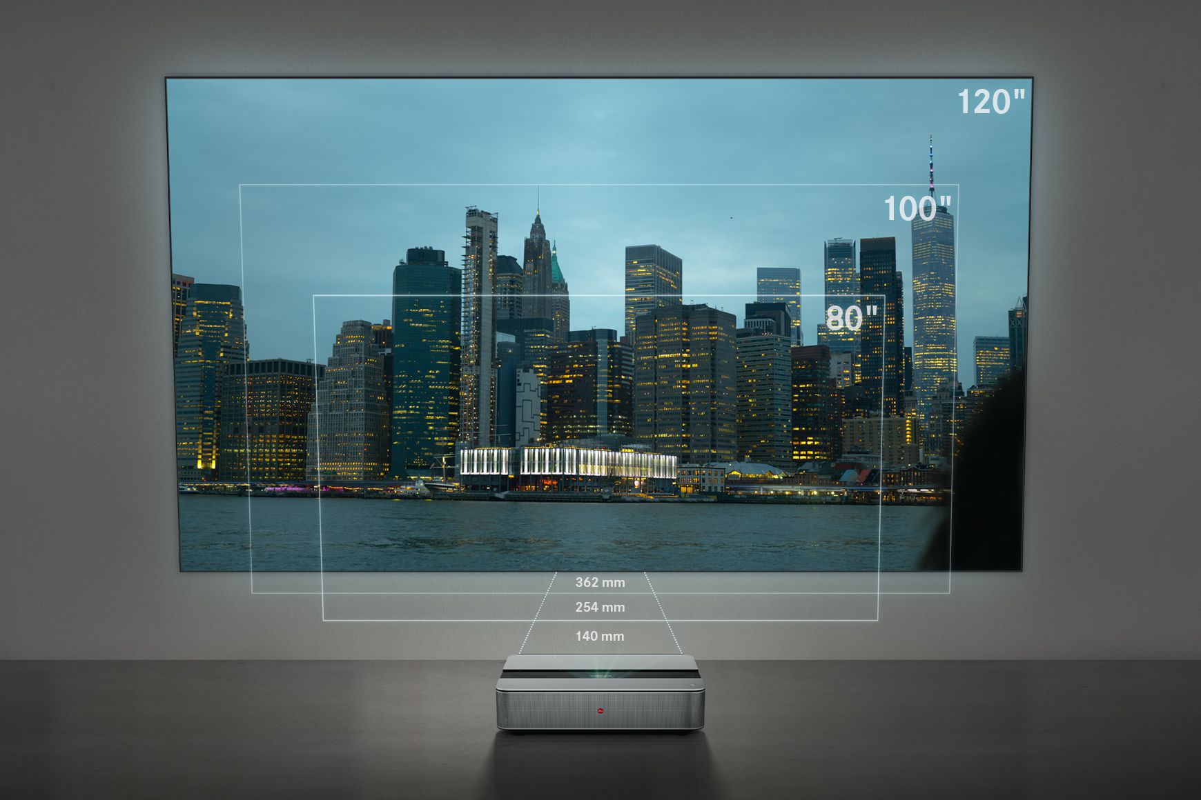 Leica Laser Cinema Cine1 120"