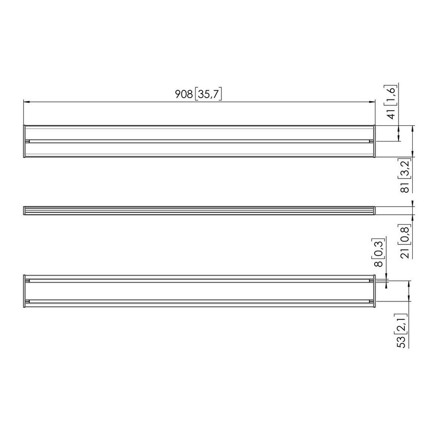 Vogel's Pro de barre d'interface, 90cm - pour MOMO Motion et Motion Plus, blanc