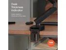 Vogel's Pro Monitorhalterung Motion, - Tisch, ergonomisch, 10kg, schwarz