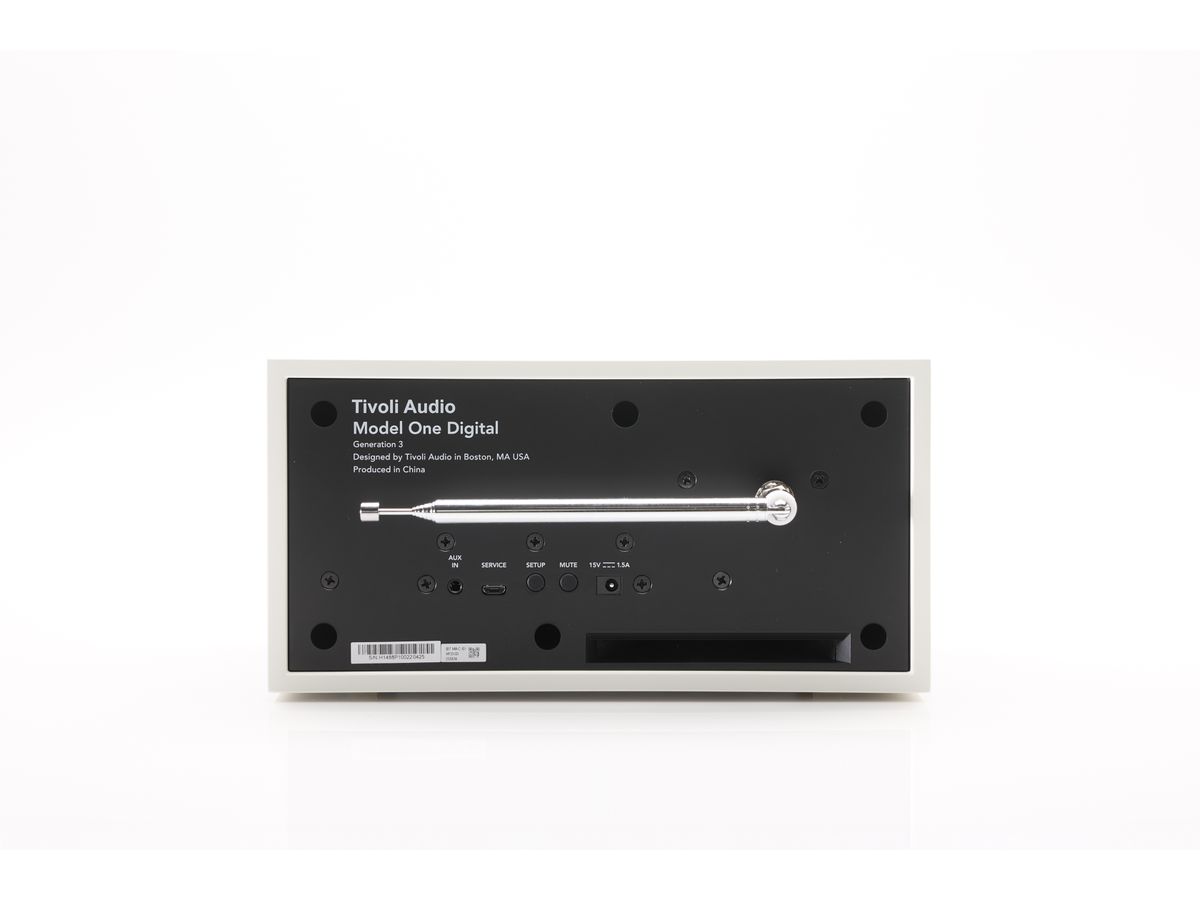 Tivoli Model One Digital Gen.3 - weiss/silber