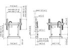 Vogel's Pro Display-Lift, DirectControl - Floor-wall, 80mm/s, black