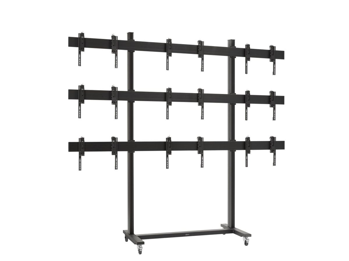 Vogel's Pro Trolley Bundle - Display, 3x3, <46, 270cm, black