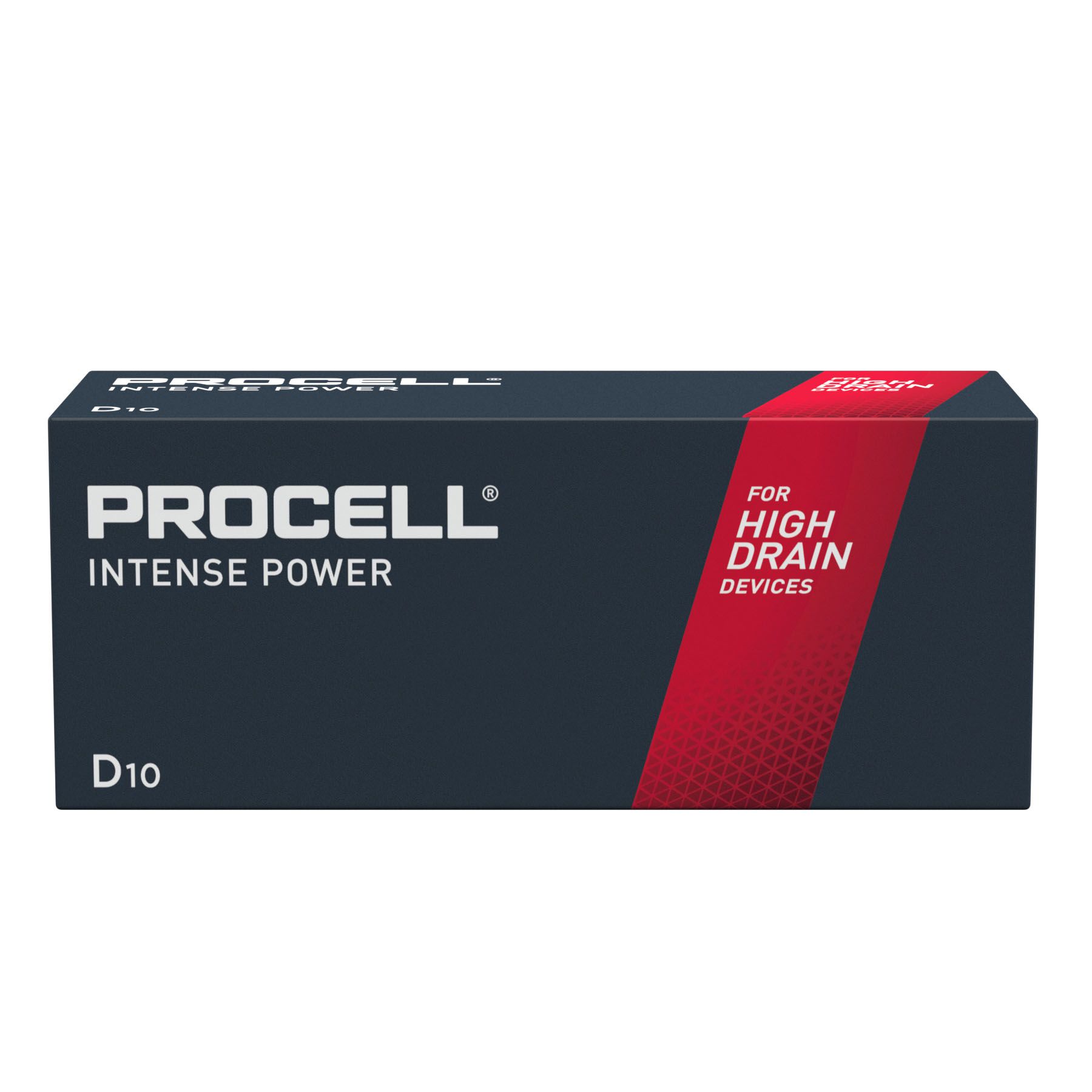 Procell Intense D (LR20) ST10 - Zn/MnO2 Alkaline 1.5V