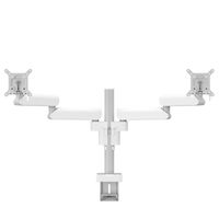 Vogel's Pro Double-Monitor mount Motion, - table, height-adjustable, 2x20kg, white