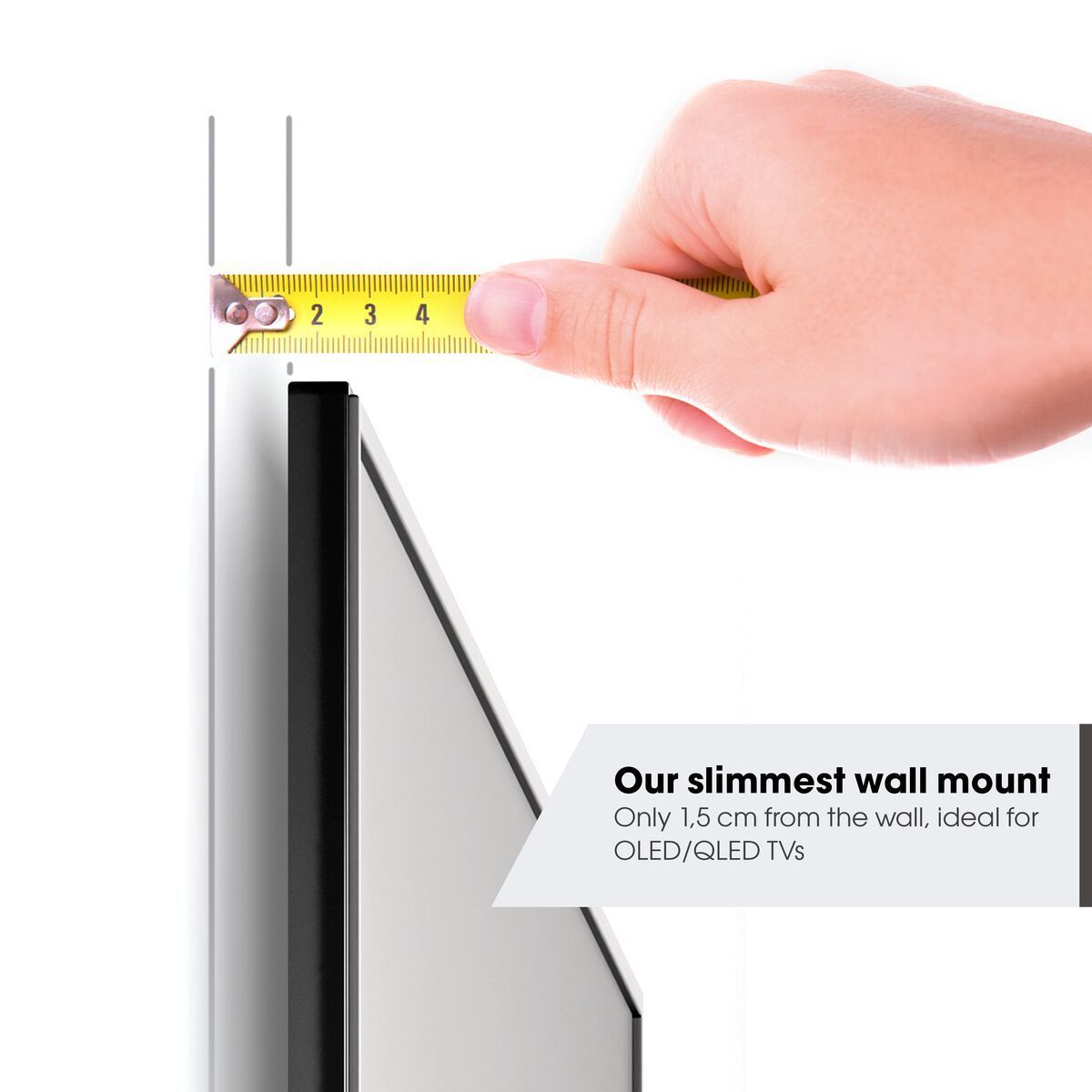 Vogel's TV-Wandhalterung - ELITE, flach, 40-100", 100kg