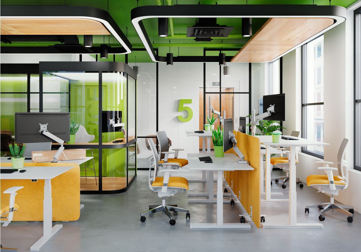 Vogel's Pro Poignée pour solution double - moniteurs, blanc