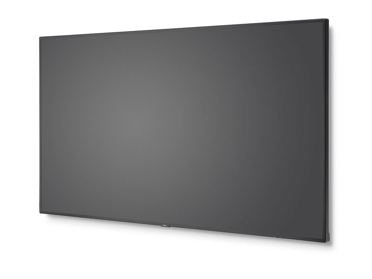 NEC 75" LCD Display - UHD, 24/7, 500cd/m2