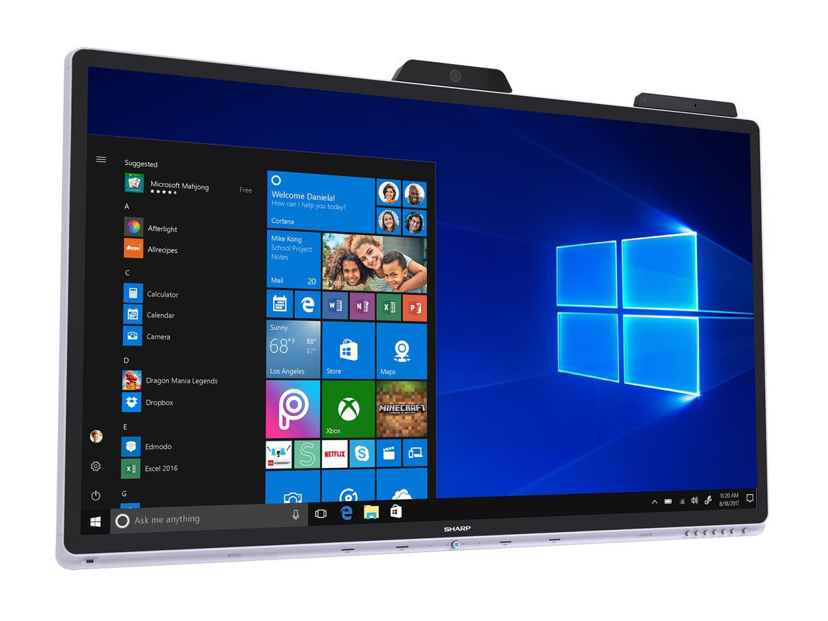 SHARP UHD Interactive-Display,350Kand., - 70",PCAP Touch,built-in Camera/Speaker
